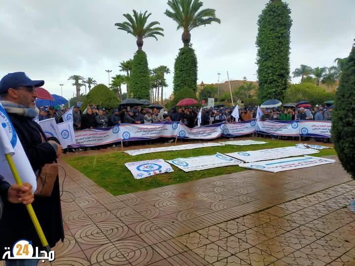 المتصرفون التربويون ينتفضون:إنزال وطني حاشد من أجل الحقوق والكرامة