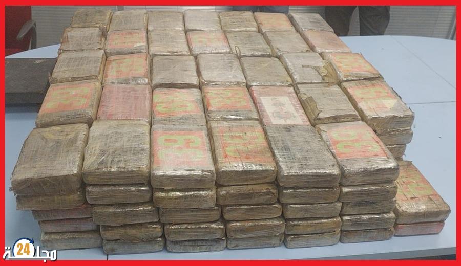 إجهاض محاولة تهريب 183 كيلوغرامًا من الكوكايين في عملية أمنية مشتركة بمعبر الكركارات الحدودي