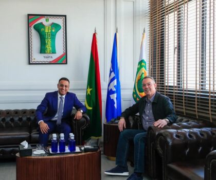 لقجع وولد يحيى يعززان الشراكة الكروية بين المغرب وموريتانيا
