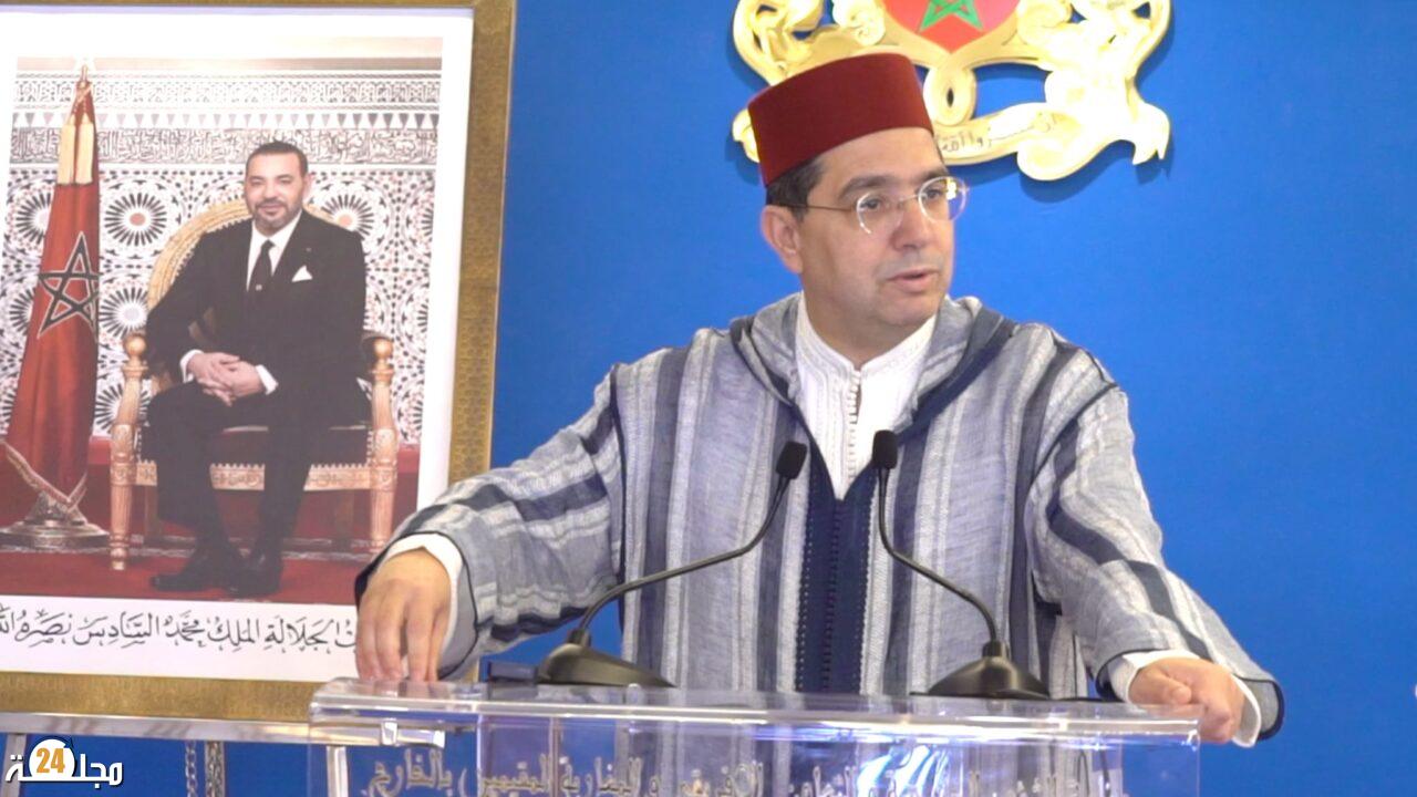بوريطة: المملكة المغربية تدين بأشد العبارات الهجوم الإسرائيلي على قطاع غزة