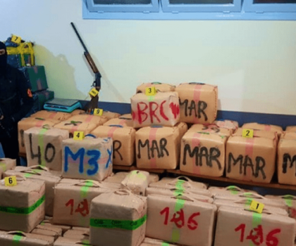 تمارة…إحباط محاولة تهريب أربعة أطنان من مخدر الشيرا وتوقيف 5 مشتبه بهم