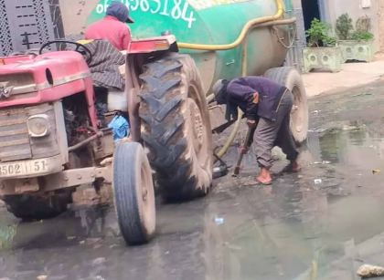 مبادرة إنسانية: جمعية نور الحق تتدخل لفك حصار مياه الأمطار وإنقاذ سكان الدوار