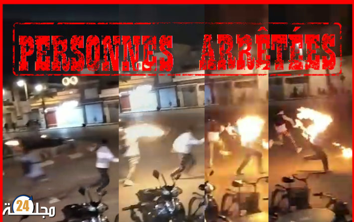 توقيف خمسة قاصرين بوجدة لتورطهم في أعمال شغب رياضي وإضرام النار