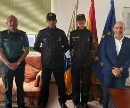 أول دورية مشتركة بين الحرس المدني الإسباني والدرك الملكي المغربي في جزر الكناري