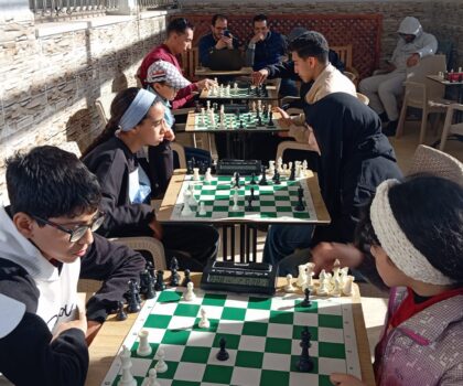 مع بداية شهر رمضان شباب إبن جرير للشطرنج تنظم دوريا محليا لصالح منخرطيها