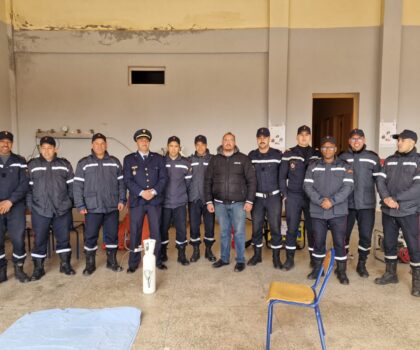 الاحتفال باليوم العالمي للوقاية المدنية بمدينة بومية