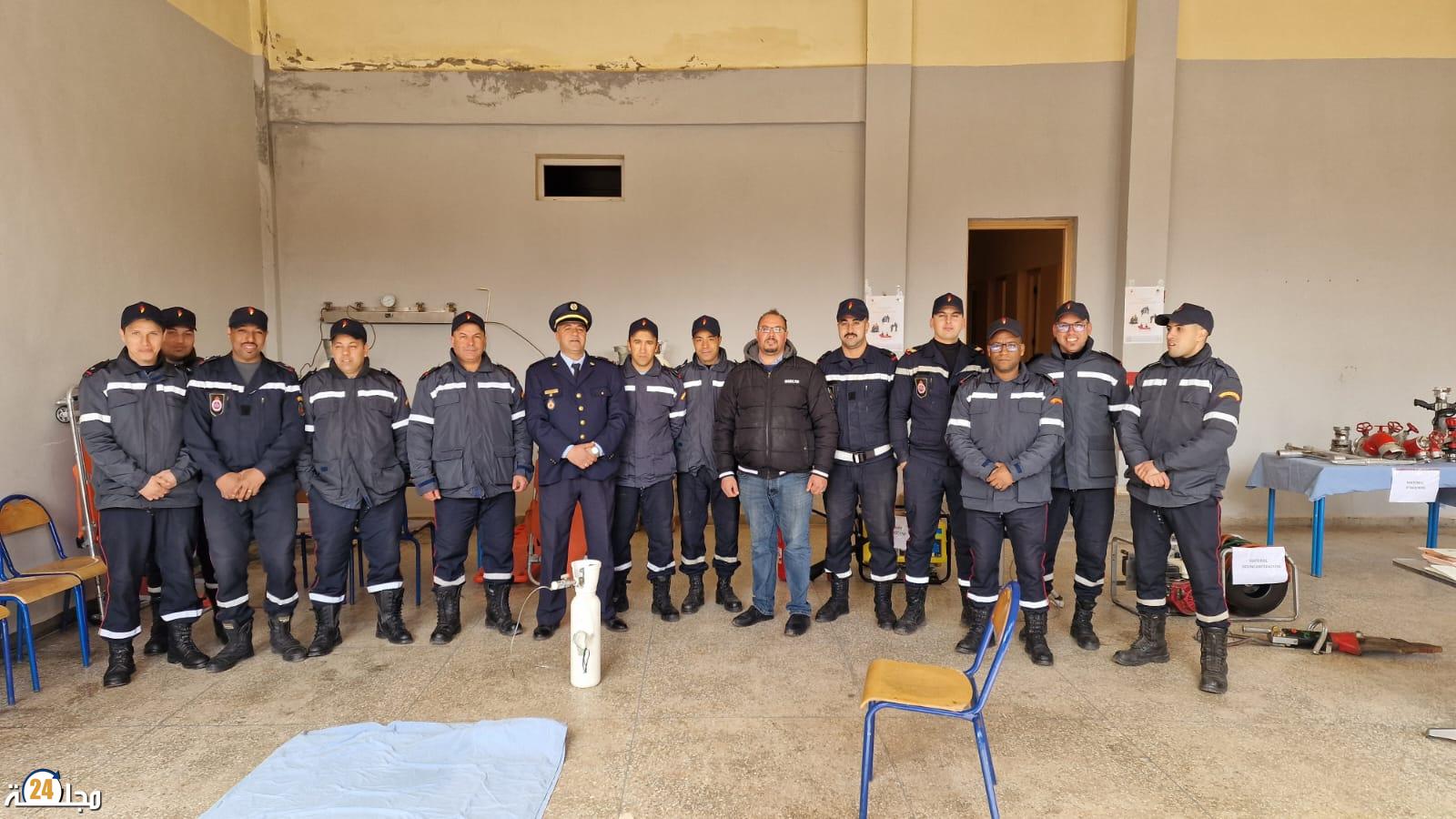 الاحتفال باليوم العالمي للوقاية المدنية بمدينة بومية