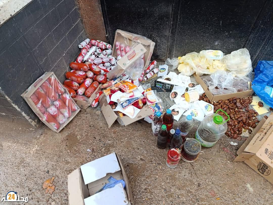 حجز مواد غذائية منتهية الصلاحية بحي الكورس في خنيفرة