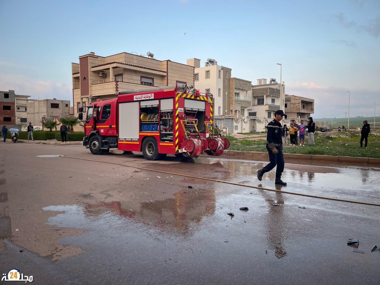 حادثة سير مميتة بين دراجتين ناريتين تخلف قتيلين شرق سطات