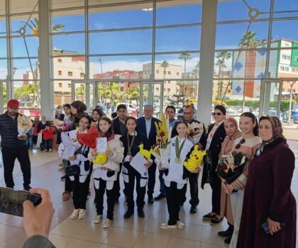 تألق المديرية الإقليمية للتعليم  ببرشيد في البطولة الوطنية المدرسية للفنون الدفاعية والإبداعية