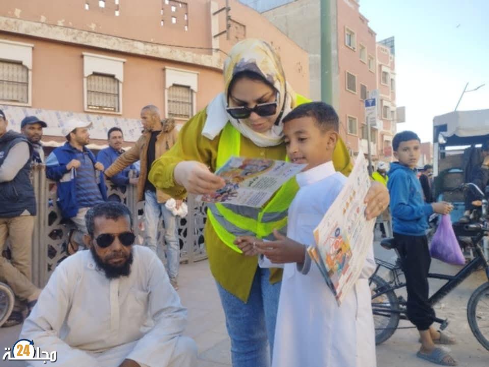 حملة توعوية بالقليعة لتعزيز السلامة الطرقية بشراكة مجتمعية فعّالة