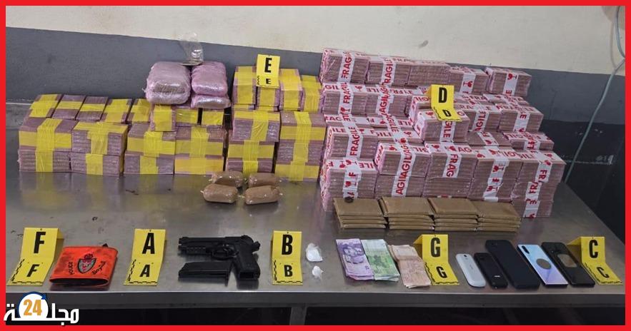 ضابط شرطة وشريكه متورطان في تهريب المخدرات بأكادير في عملية أمنية دقيقة