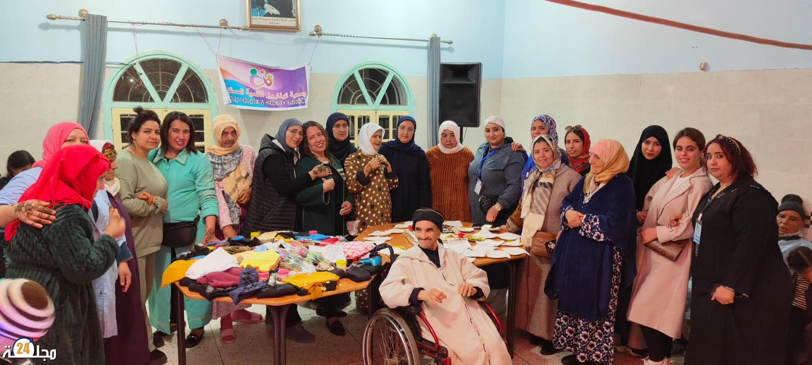 اعضاء جمعية توناروز للتنمية المستدامةيدخلون البهجة في نفوس نزيلات ونزلاء “دار العجزة”