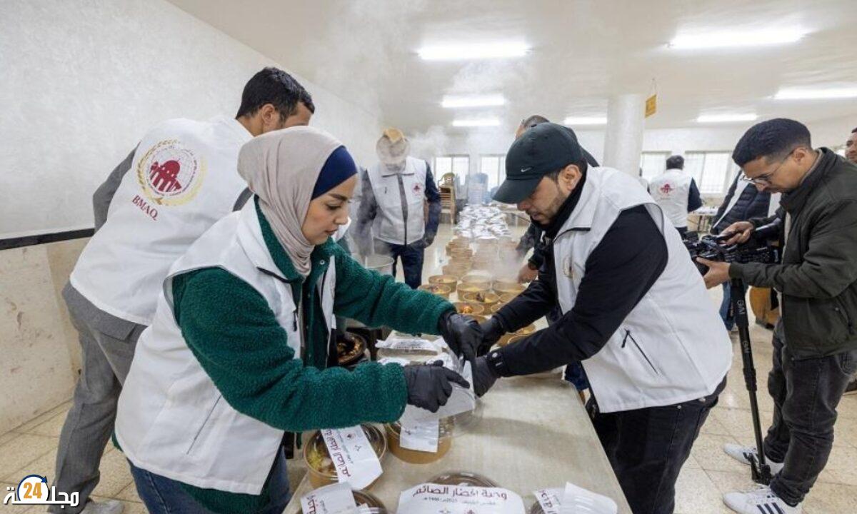 وكالة بيت مال القدس تواصل توزيع حصص الدعم الغذائي على أهالي القدس بمناسبة شهر رمضان