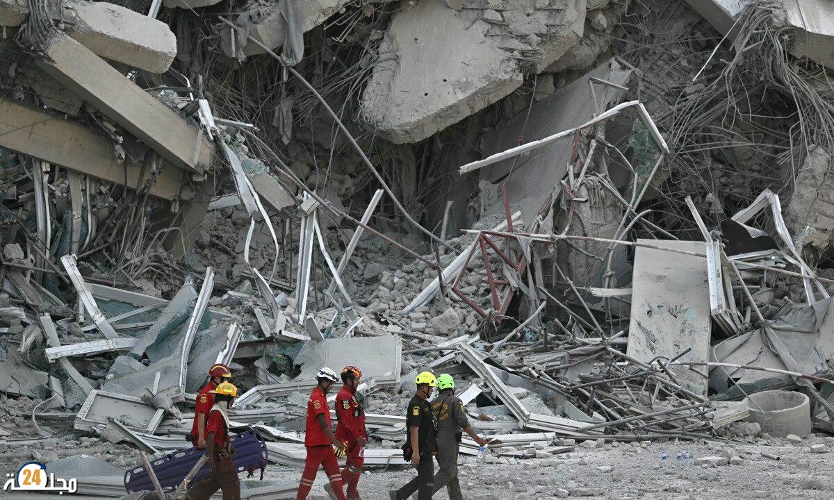 حصيلة الزلزال في بورما تتخطى ألف قتيل