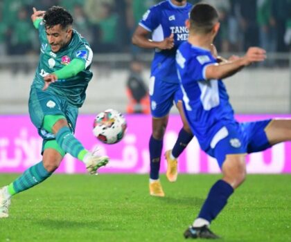الرجاء يتجاوز بني ملال برباعية ويعبر إلى ثمن نهائي كأس العرش