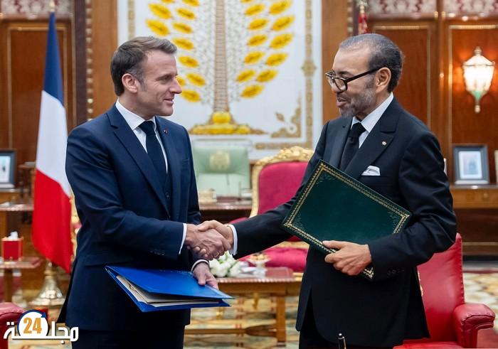الرئيس ايمانويل ماكرون: تحيا الصداقة بين المغرب وفرنسا