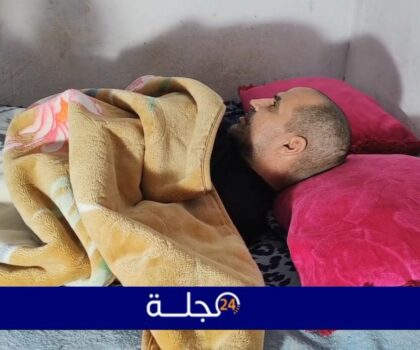 بالفيديو..حالة إنسانية من جماعة بولعوان بسبب حادثة سير