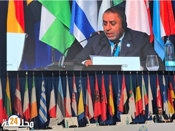 مداخلة المستشار عبدالقادر الكيحل باسم برلمان البحر الأبيض المتوسط امام منتدى مستقبل البحر الأبيض المتوسط