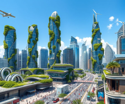 تخيلات أزلو محمد : كيف ستبدو المدن في عام 2050؟