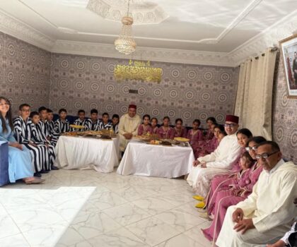 عيد بروح العائلة في مركز إيواء الأطفال بابن جرير