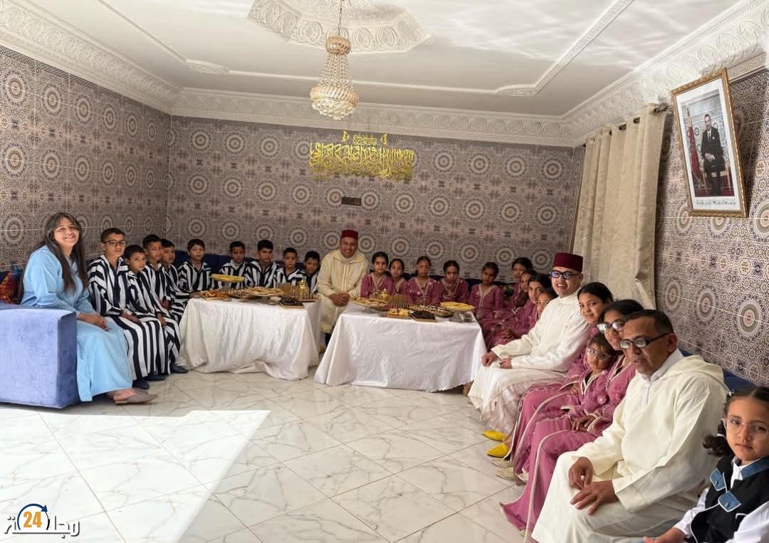 عيد بروح العائلة في مركز إيواء الأطفال بابن جرير