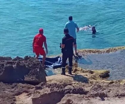 غرق شاب بشاطئ تيفنيت وإنقاذ اثنين آخرين من الموت المحقق