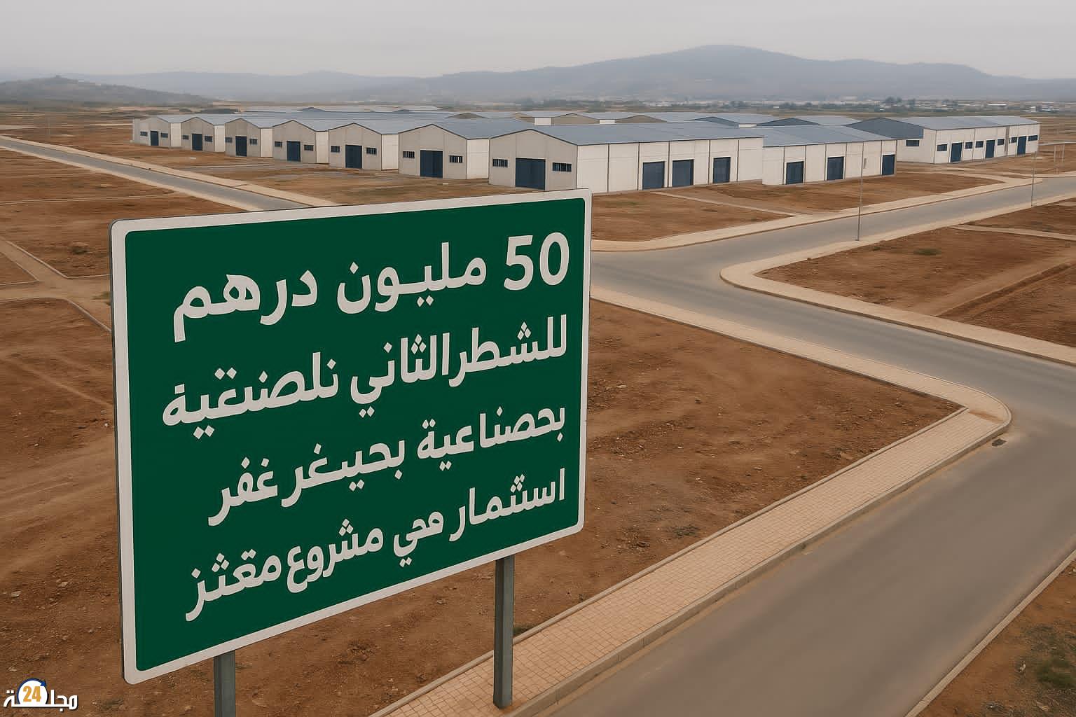 الفنيدق 50 مليون درهم للشطر الثاني من المنطقة الصناعية بحيضرة.. استثمار جديد في مشروع متعثر!”