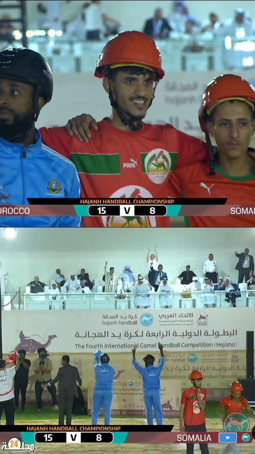 المنتخب المغربي يتألق في قطر ويظفر ببرونزية بطولة العالم لكرة يد الهجانة 2025 بقيادة الإطار الصحراوي محمد لمين الراكب