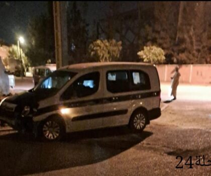 اصطدام طاكسي ودراجة ينقل شابا للمستشفى الجهوي بأكادير