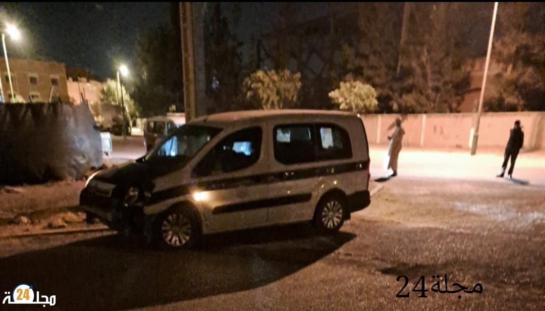 اصطدام طاكسي ودراجة ينقل شابا للمستشفى الجهوي بأكادير