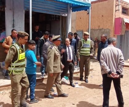 باشا بومية يقود حملة واسعة لتحرير الملك العام وتنظيم الفضاءات العمومية