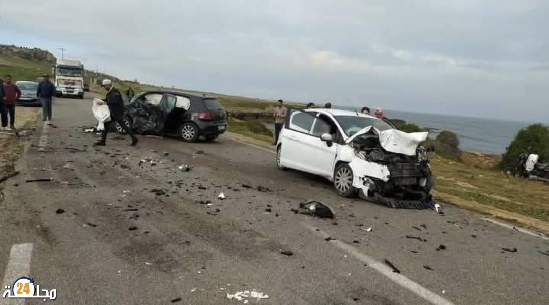 حادثة سير خطيرة بطريق الموت” بين الجديدة والواليدية تخلف إصابات خطيرة في صفوف الركاب من بينهم أستاذتان