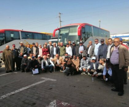 فلاحو الرحامنة يشدون الرحال نحو معرض الفلاحة بمكناس