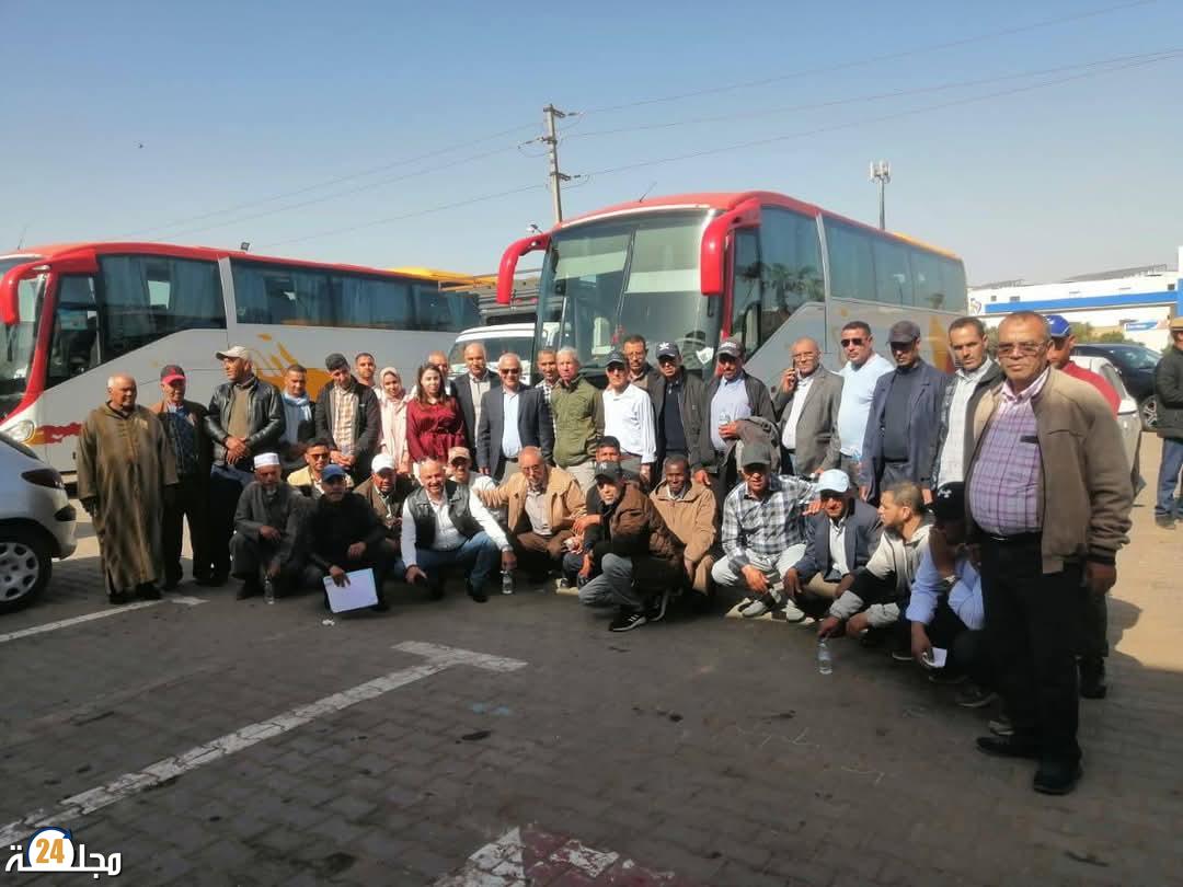 فلاحو الرحامنة يشدون الرحال نحو معرض الفلاحة بمكناس