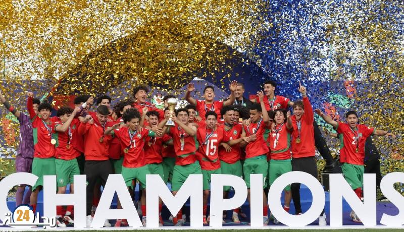 المغرب يتوج بكأس إفريقيا للناشئين بعد فوز مثير على مالي بركلات الترجيح