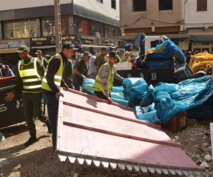 ترقب وانتظارات من السكان لمواصلة حملات تحرير الملك العام بسطات