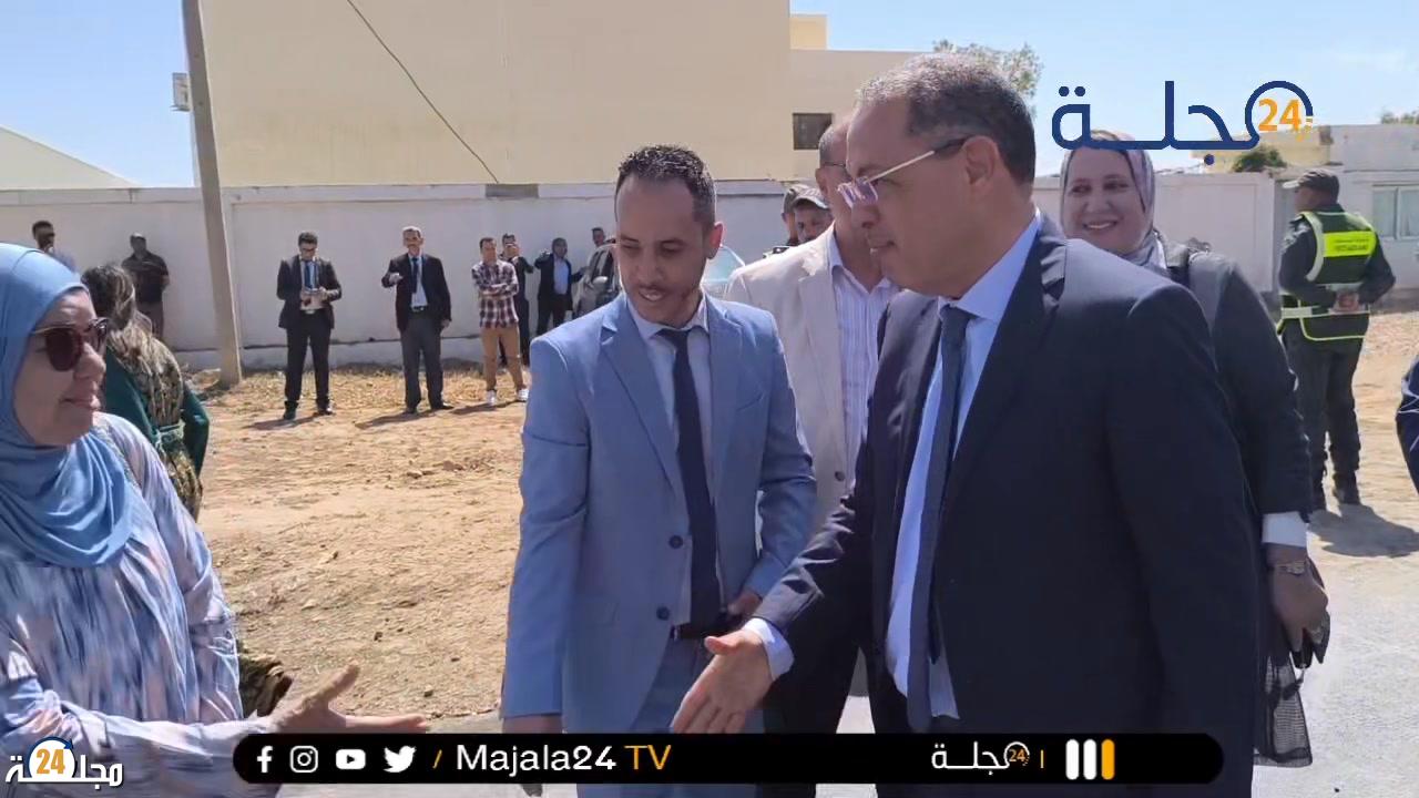 بالفيديو…عامل سطات يشرف على وضع حجر الاساس لمشروع مركز اطفال التوحد