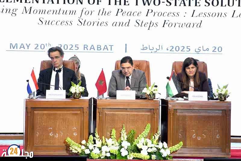 بوريطة: المغرب يعتبر حل الدولتين المفتاح الأساسي لضمان أمن واستقرار المنطقة