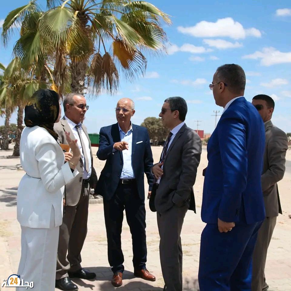 العامل “خلوق” يضع طريق “المطار” ضمن أولوياته: زيارة ميدانية تجمع مصالح التجهيز وممثلي جماعة بيوكرى والسلطات