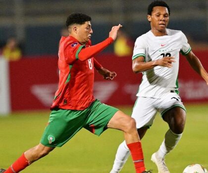 المنتخب المغربي للشباب U-20 يتصدر المجموعة ويتأهل لربع نهائي الكان
