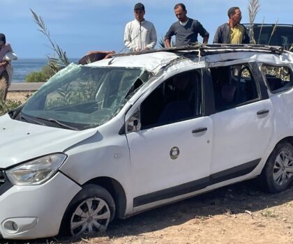 بلفاع.. حادثة سير خطيرة بمنطقة آيت صالح تخلف عدداً من الجرحى