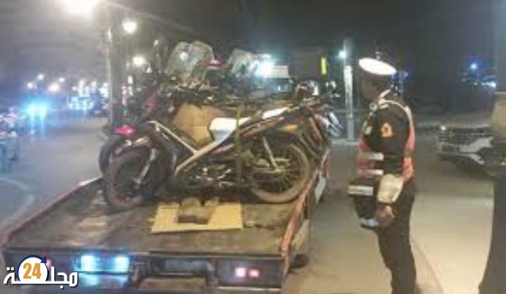 درّاجات نارية مثل النمل الأسود تغزو مدينة الفنيدق: كارثة تهدد السلامة العامة رغم مجهودات الأمن