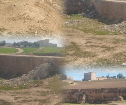 ساكنة دوار الكيايلة بأولاد بن اعريف تطالب بهدم مقلع حجري مهجور يهدد سلامة السكان