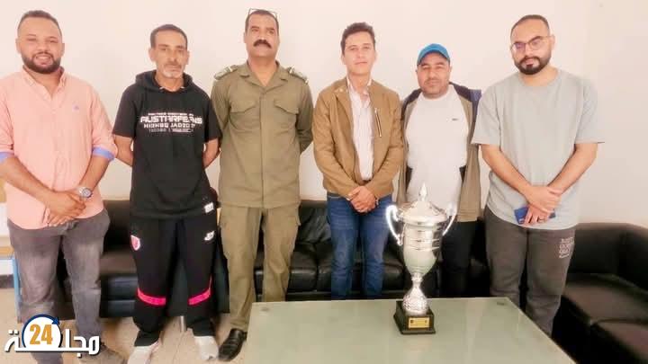 نادي شباب ابن جرير للأشخاص في وضعية إعاقة يكرم قيادة بوشان تقديرًا لدعمها المتواصل