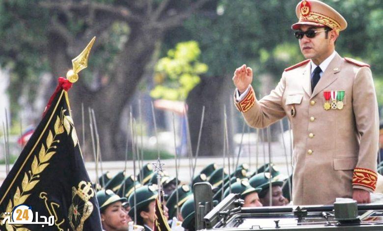 أسرة القوات المسلحة الملكية ترفع برقية ولاء وإخلاص إلى صاحب الجلالة