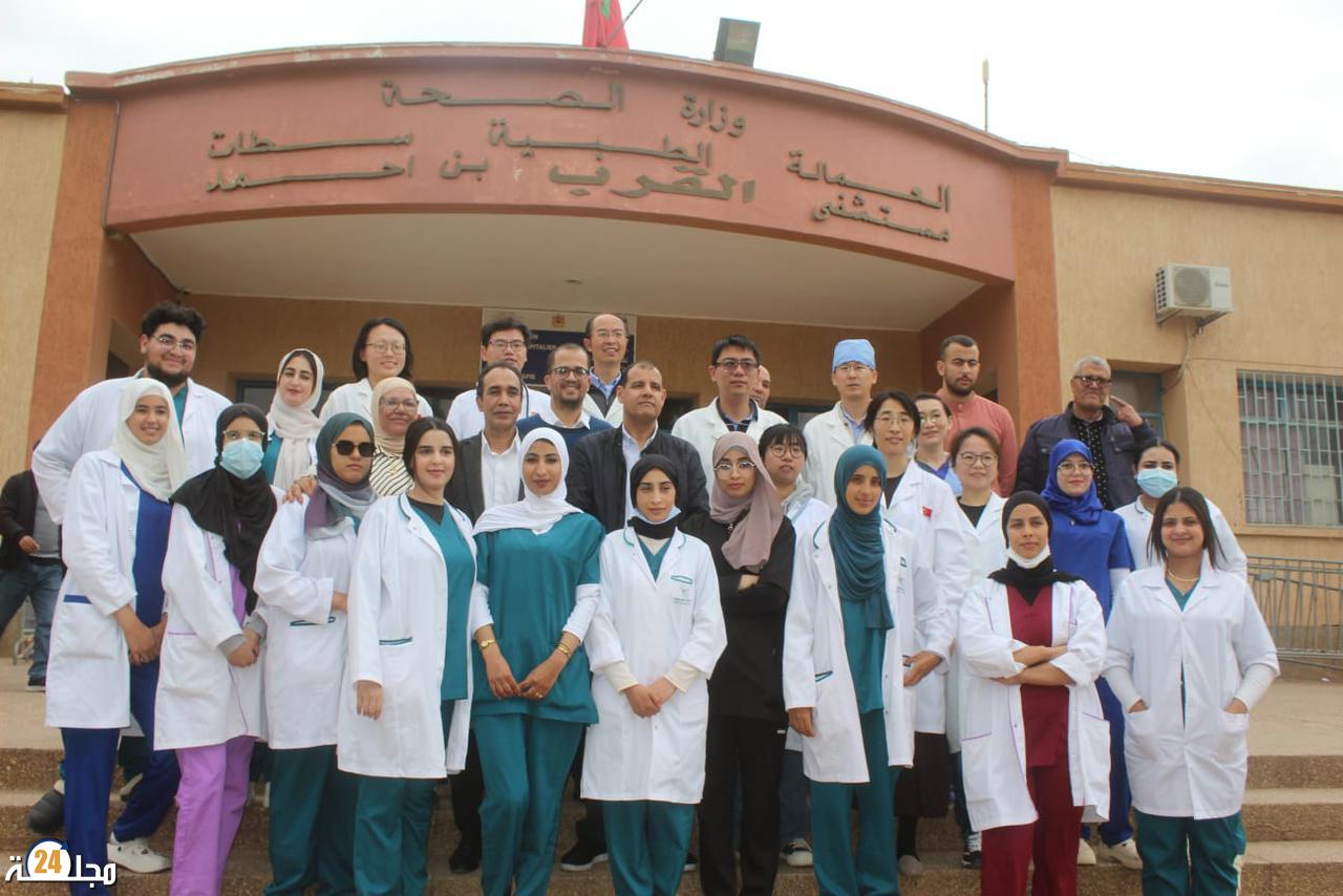 حملة طبية متعددة التخصصات بمدينة ابن أحمد تستقطب أعداداً كبيرة من المستفيدين