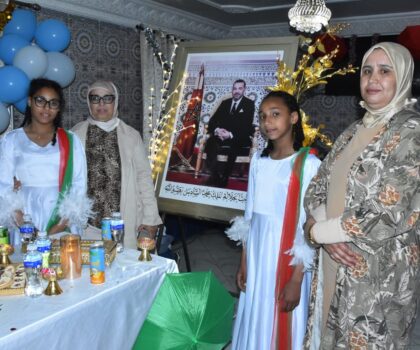 أطفال مركز الرحامنة يحتفلون بعيد ميلاد ولي العهد الأمير مولاي الحسن
