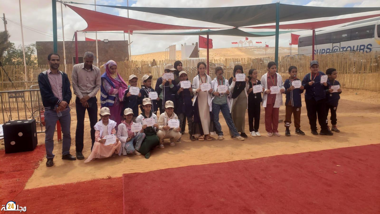 ورشات تربوية وتفاعلية لتلاميذ إقليم طانطان في إطار موسم طانطان في نسخته 18