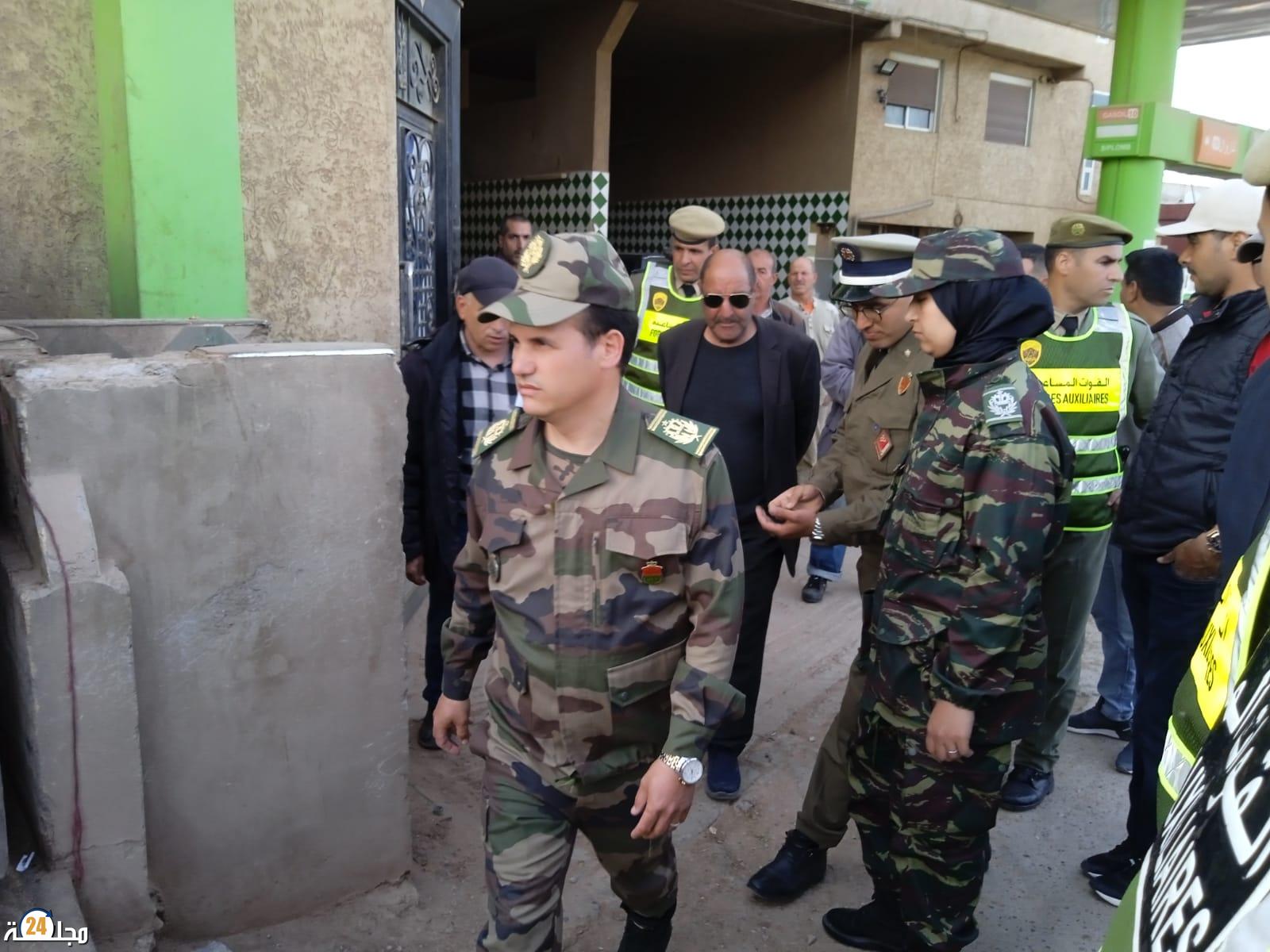 اقليم ميدلت “بومية: حملة لتحرير الملك العمومي تعيد تنظيم الفضاء العام وتلقى استحسان الساكنة”